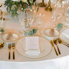 Decorative charger glass - decorative,