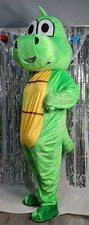 Yoshi Dinosaur mascot costume
