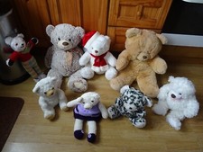 8 x Large / Medium Plush TEDDY BEARS Soft Toys 18 ins High max - inc. MY TEDDY