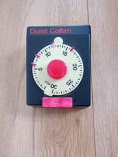 Durst COLTIM Processing Interval Timer.  Clockwork - Very Good Condition.