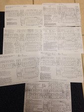 MODEL BUS PLANS DRAWINGS
