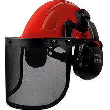 Protective Hard Hat Multifunctional Safety Helmet Steel Mesh Face Protection Law