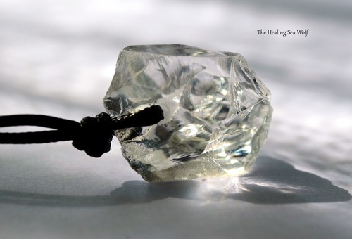 Azeztulite necklace - azeztulite,