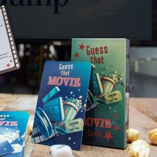 Guess That Movie Quote Quiz | Fun Film Themed Trivia Party/Family Game
