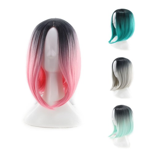 Womens bob wig gradient - bob,