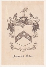 Exlibris Frederick Silver /
