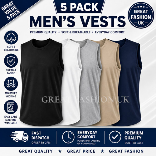 Mens pack vests tank - 5,