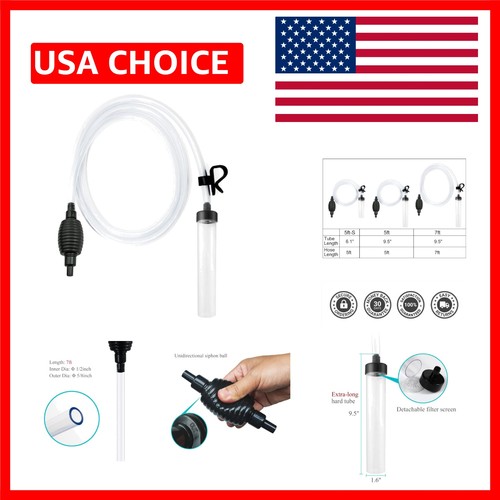 7ft aquarium siphon vacuum - 7ft,