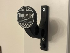 Motorcycle Helmet Holder With