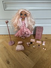 Rainbow High Vision Divas Sabrina St Cloud Doll Set Singer Pink Rare Rose Quartz