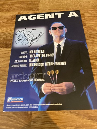 Original bob anderson darts - bob,
