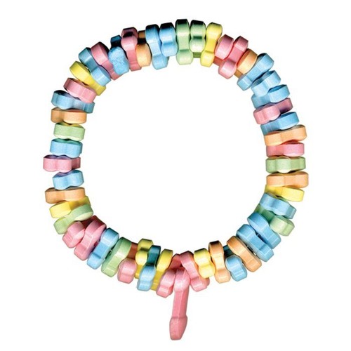 Candy necklace penis shaped - necklace,