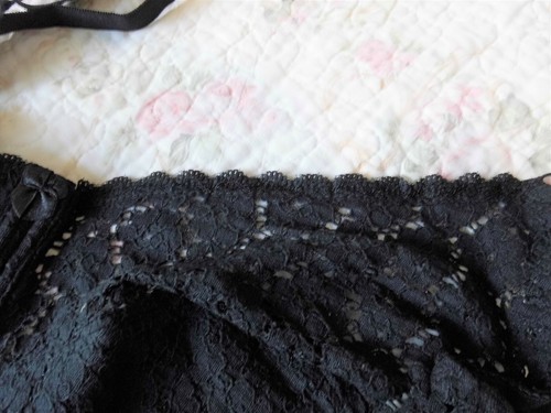 New black underwired corded - new,