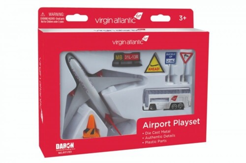 Daron virgin atlantic playset - atlantic,