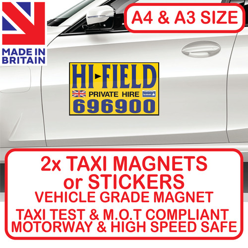 Taxi magnetic signs or - magnetic,