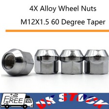 4X Car Open Alloy Wheel Nuts