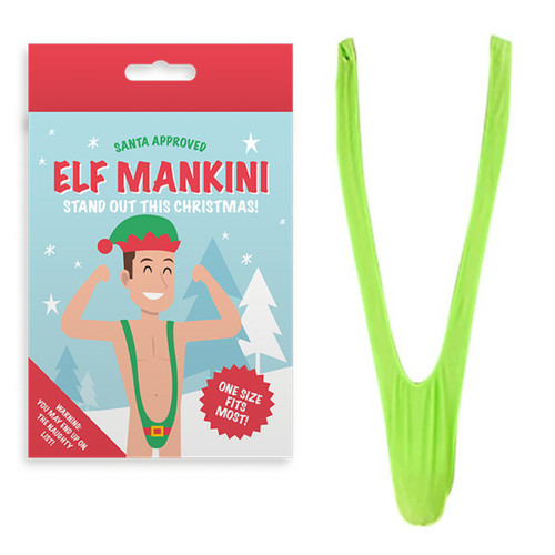 Mens novelty christmas mankini - christmas,