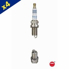 1496 Iridium Spark Plugs x4 LPG1 Ignition Electrical Replacement Spare By NGK