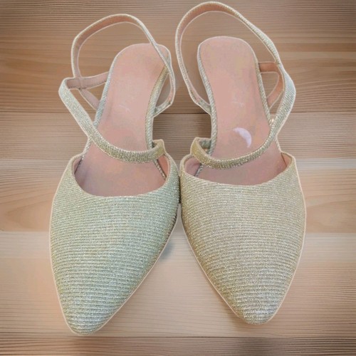 New look size gold - 7, sparkle