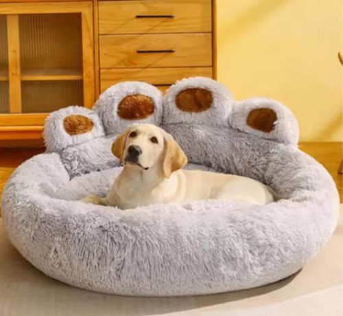 Fluffy bed with raised sides - fluffy,