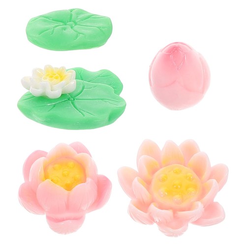 5pcs miniature water lily - 5pcs,