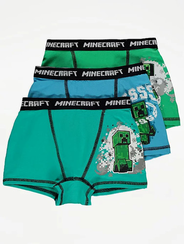 Boys minecraft creeper pack - minecraft, 3
