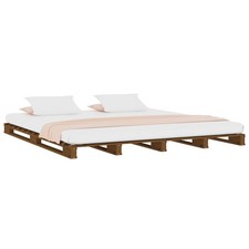 Solid Wood Pine Bed Frame