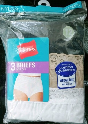 Hanes silky nylon - nylon, lace