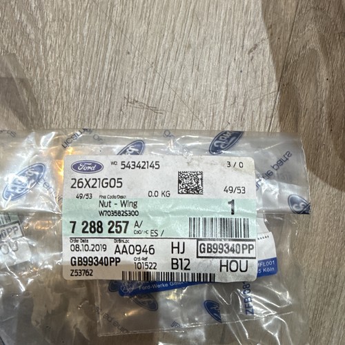 Wing nut for ford - for,