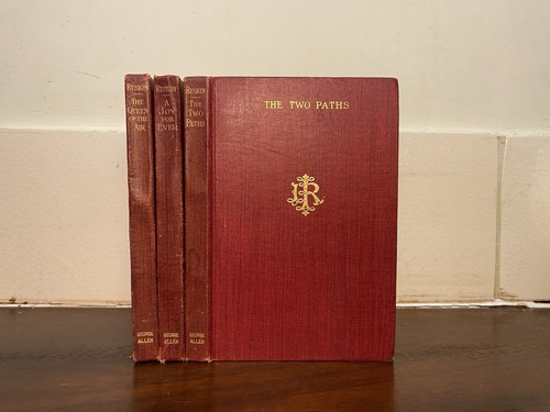 Set john ruskin books - john,