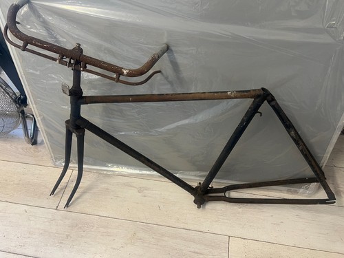 Antique gents bicycle frame - gents,