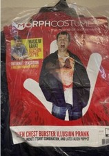 Morph Costumes Alien CHEST BUSTER Illusion Rahat Latex Puppet Adult XL Xenomorph