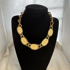 Vintage Napier Gold Tone Oval