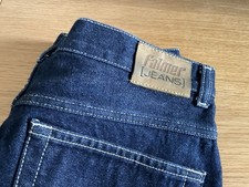 Unhemmed Women's Vintage Falmers Original Jeans Waist 32" Inside Leg 27"Size 16 