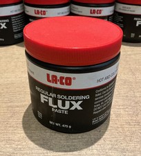 1 x LACO (La-Co) Soldering Flux Plumbing Paste, Large 475g Tub, New Unopened