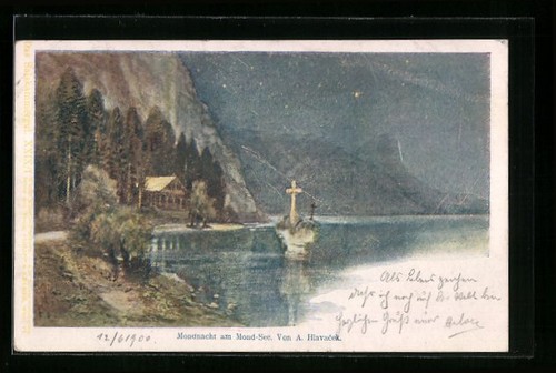 Artist postcard anton - postcard,