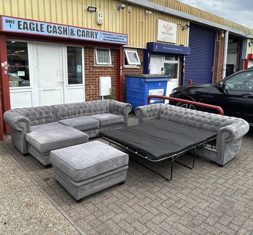 Chesterfield grey shape 4 - grey, l