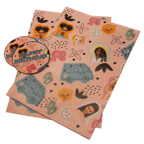Barbie gift wrap - gift,