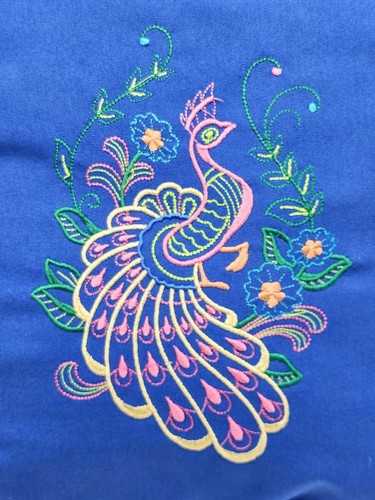 Beautiful embroidered colorful - beautiful,