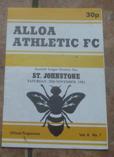 1982 alloa athletic - 1982-83,