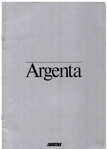 Fiat argenta 1981 belgian - fiat,