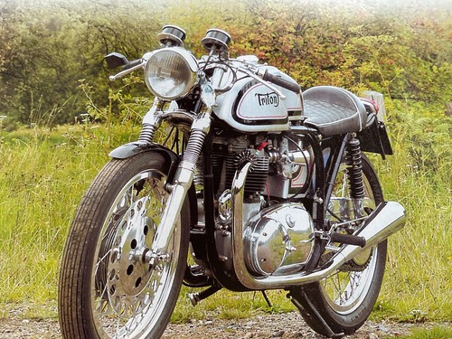 Triton george page - page, motorcycle