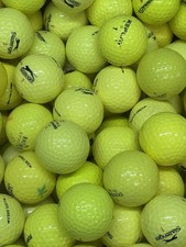 40 Yellow Golf Balls Dunlop