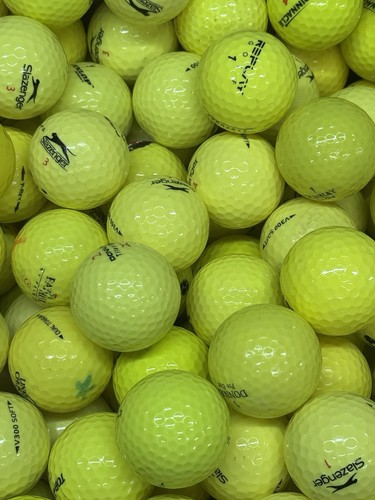 Yellow golf balls - 40,