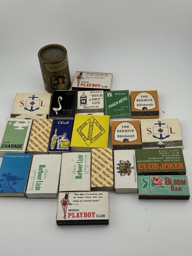 Vintage advertising matchboxes - advertising,