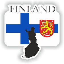 Finland Country Project Flag