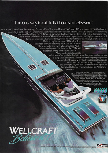 1985 miami vice wellcraft - vice,