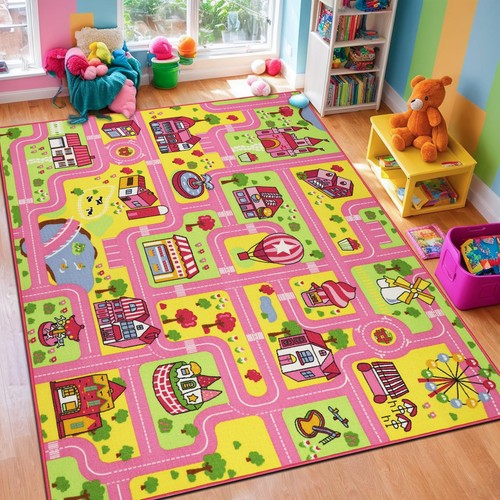 Large kids play rug - kids, 150x200cm