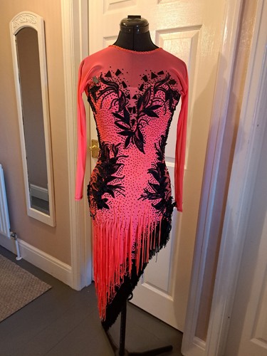 Latin ballroom dress size 12 - ballroom,