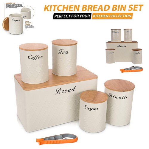 Kitchen storage tins - kitchen,